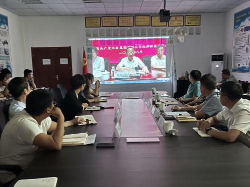 【河海水文】水發(fā)水控集團(tuán)黨委委員、紀(jì)委書記王高升到河海公司全面從嚴(yán)治黨、黨風(fēng)廉政建設(shè)專題調(diào)研 (1).jpg
